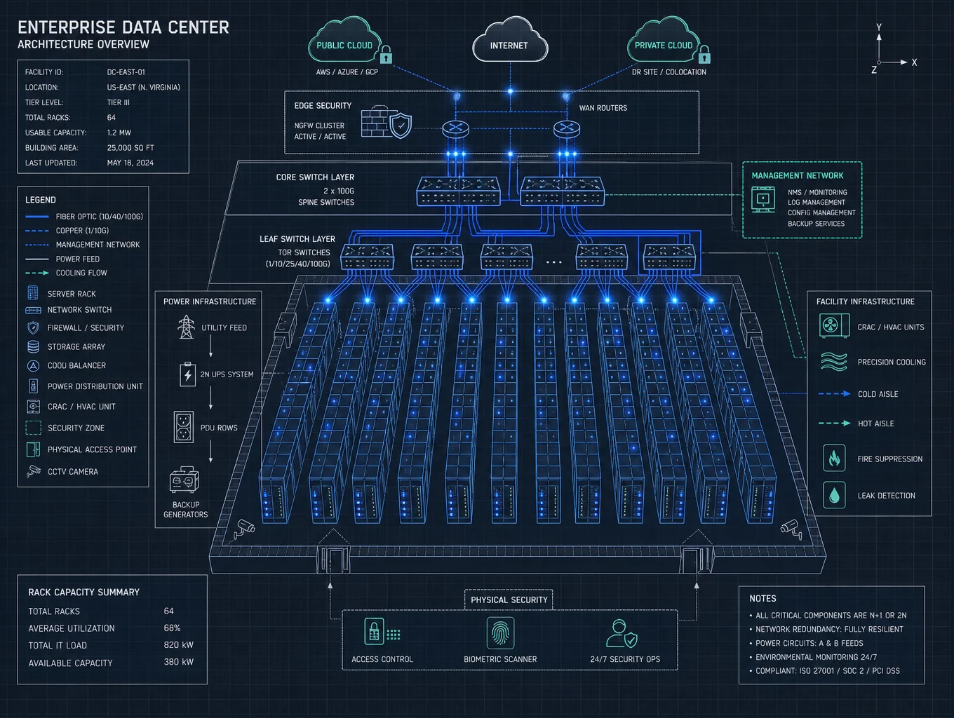 Architectural schematic of encrypted federated model learning clusters